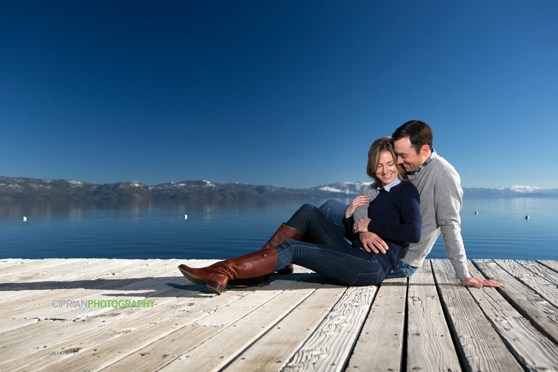 Tahoe engagement session